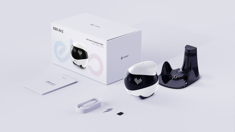 EnaBot EBO AIR 2 - domowy, mobilny robot monitorujący