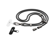 ER POWER Snake Lanyard - smycz do telefonu z kablem USB-C USB-C 240W 1,5m czarna