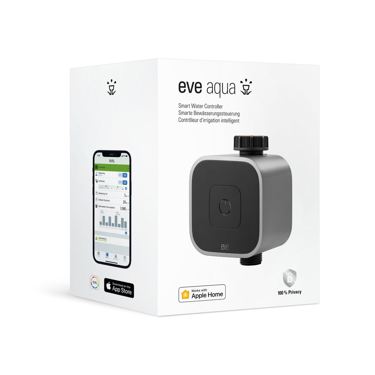 Eve Aqua - inteligentny kontroler systemu nawadniania (technologia Thread)