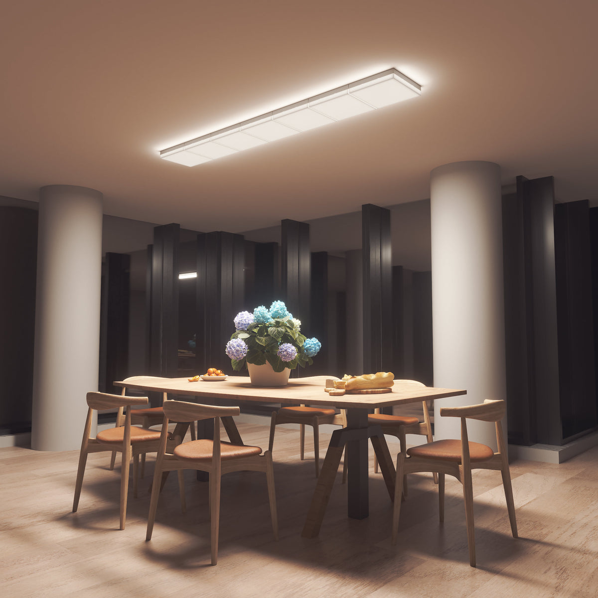 Sufitowe panele świetlne (3 sztuki) - Nanoleaf Skylight Starter Kit