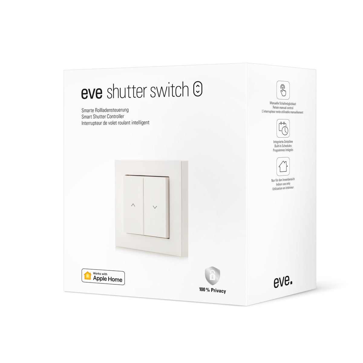 Eve Shutter Switch - inteligentny kontroler rolet okiennych (technologia Thread)
