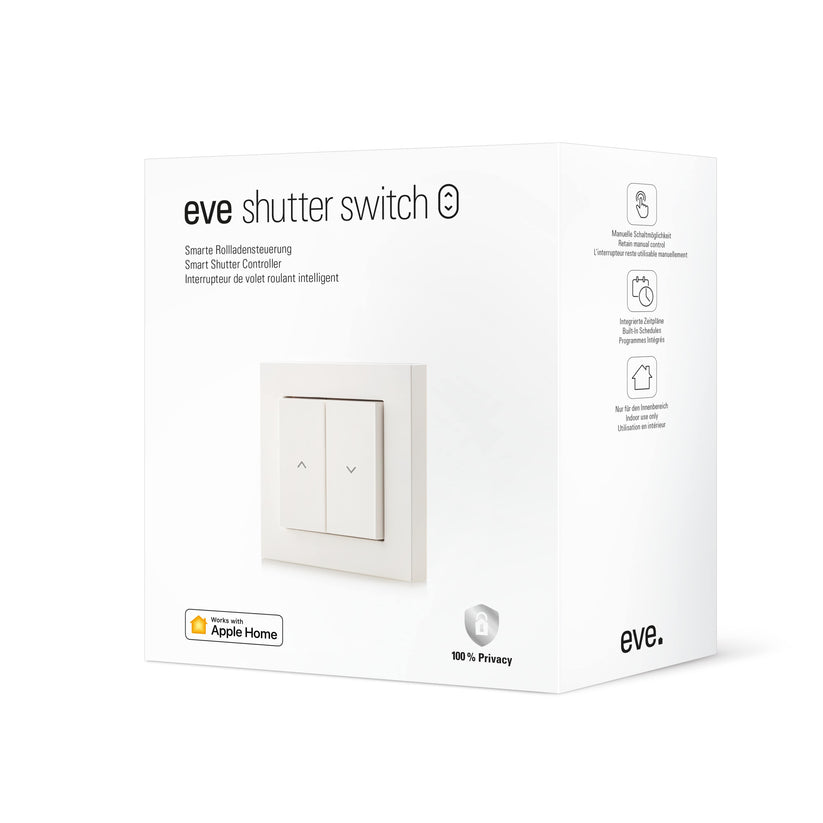 Eve Shutter Switch - inteligentny kontroler rolet okiennych (technologia Thread)