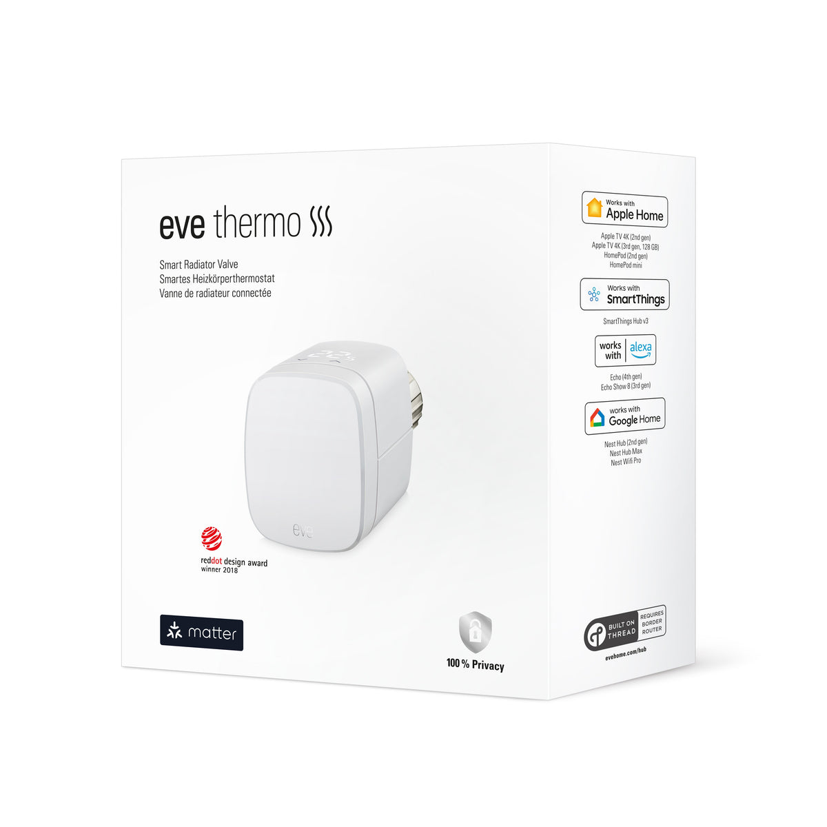 Eve Thermo Matter 4gen - inteligentny termostat