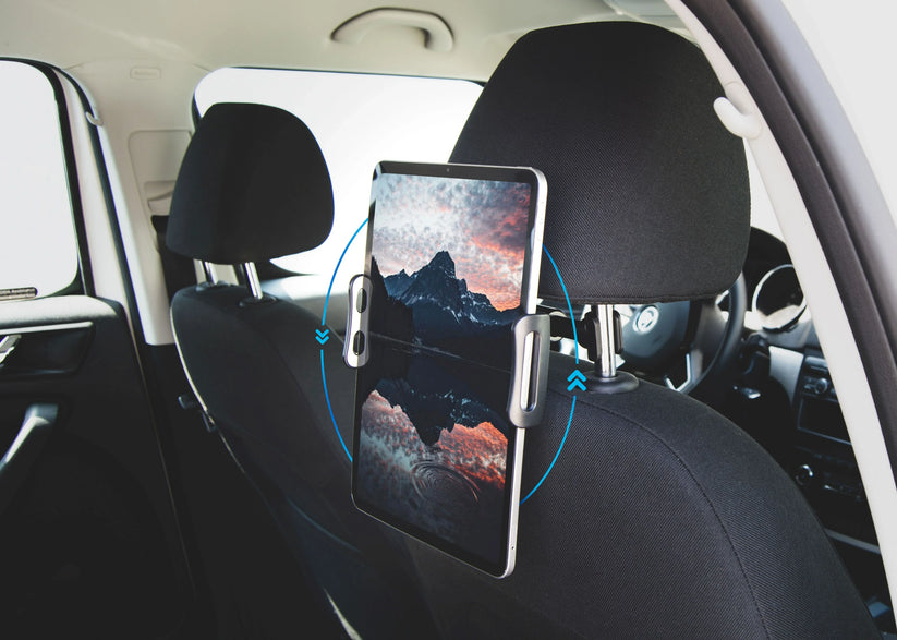 FIXED Tab Passenger - uchwyt na zagłówek do urządzeń o przekątnej ekranu 7-11" czarny