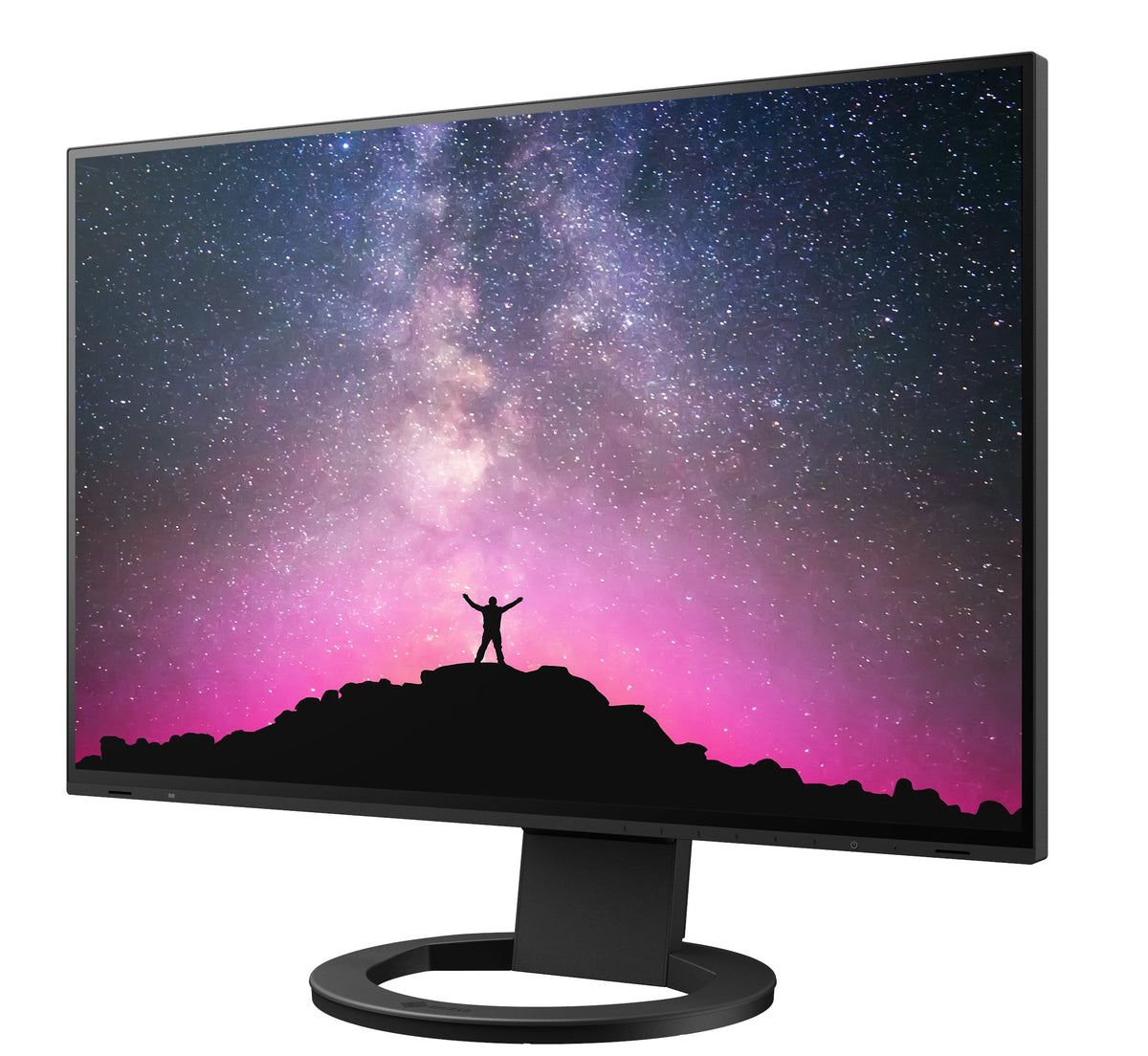 EIZO FlexScan EV2495-BK - monitor 24", 1920 x 1200, WUXGA, 16:10, z daisy chain, karta sieciowa czarny