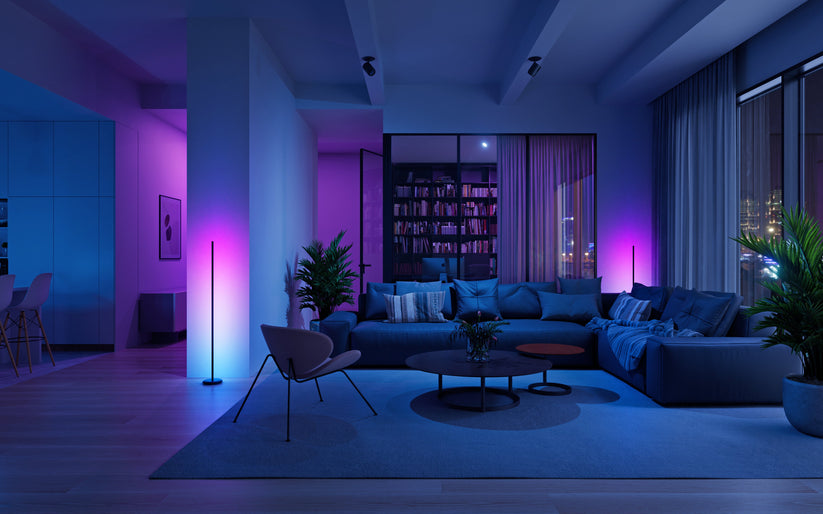 Nanoleaf Floor Lamp - inteligentna lampa podłogowa czarna