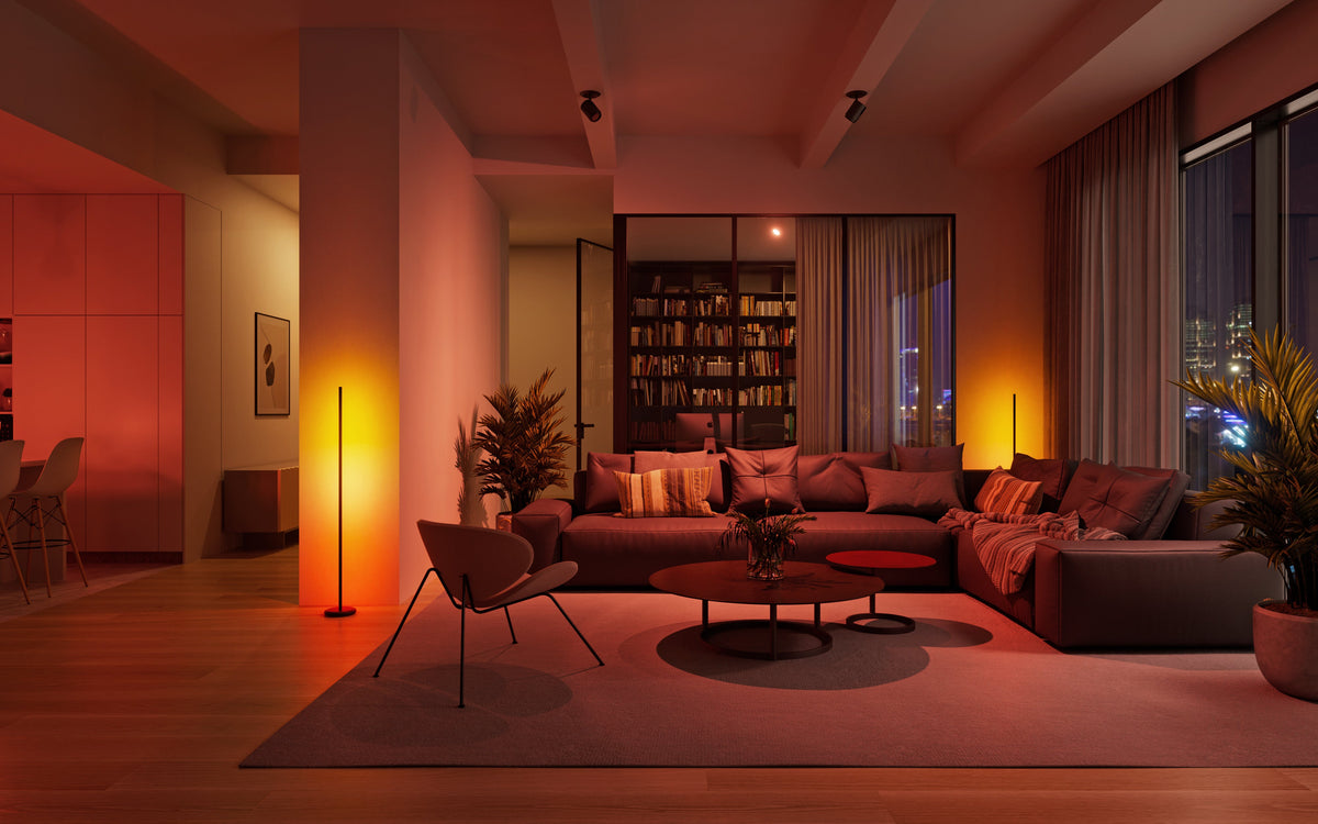 Nanoleaf Floor Lamp - inteligentna lampa podłogowa czarna