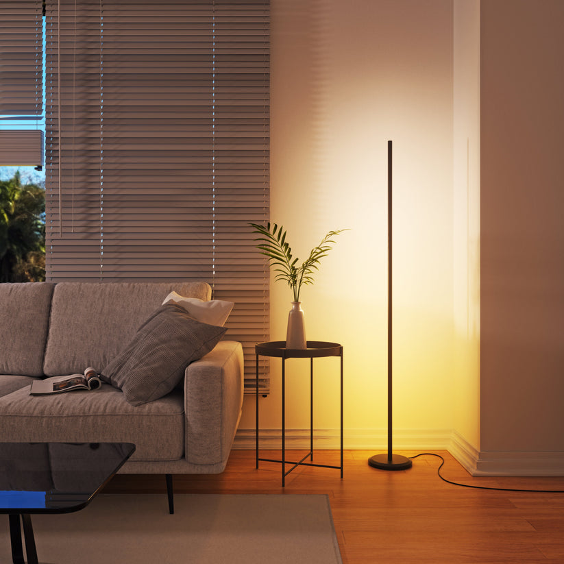 Nanoleaf Floor Lamp - inteligentna lampa podłogowa czarna