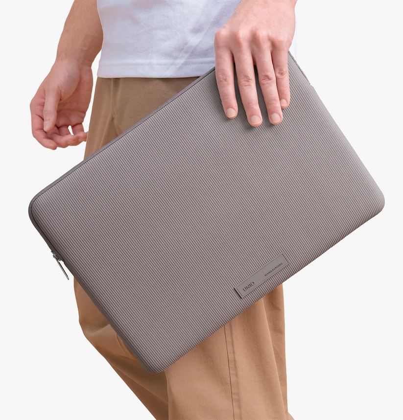 UNIQ Cyprus Ridge Edition - etui neoprenowe do MacBook Air 13" MacBook Neo 13" szare