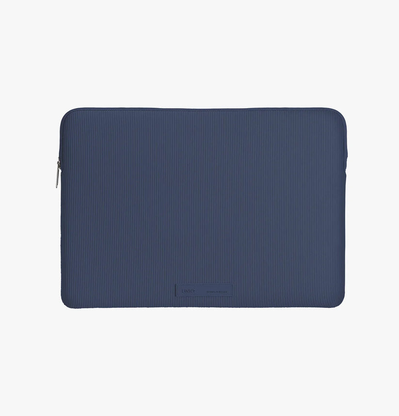 UNIQ Cyprus Ridge Edition - etui neoprenowe do MacBook Air 13" MacBook Neo 13" niebieskie