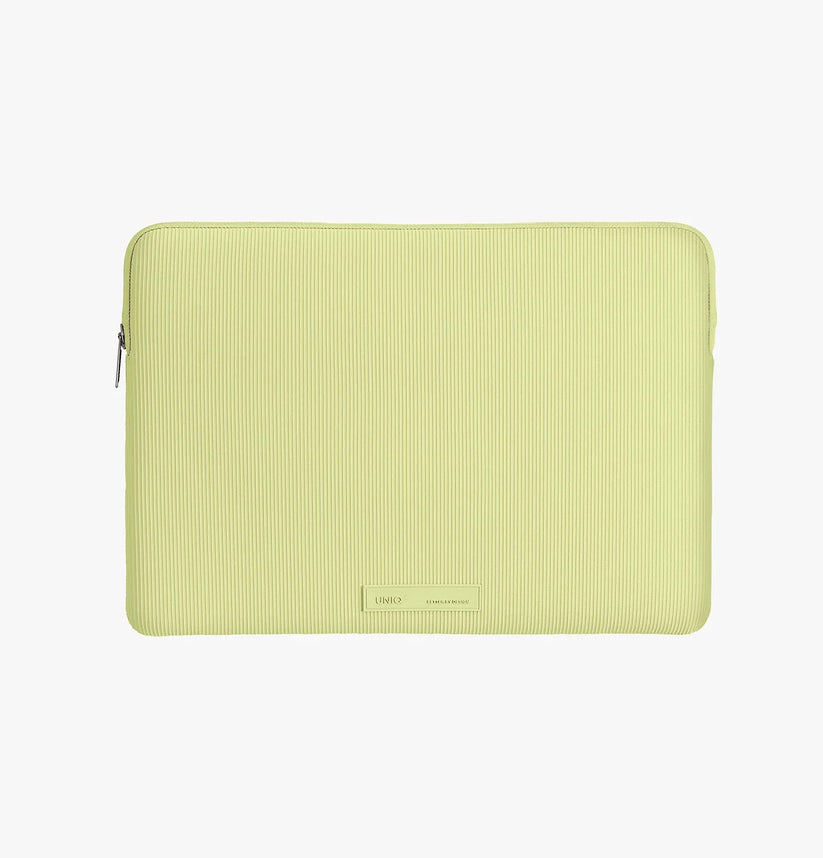 UNIQ Cyprus Ridge Edition - etui neoprenowe do MacBook Air 13" MacBook Neo 13" żółte