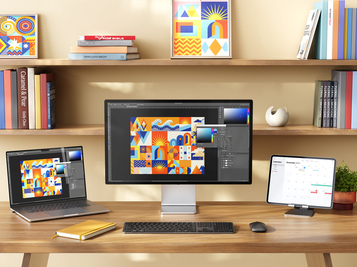 Satechi Slim EX3 - klawiatura BT do trzech urządzeń z przełącznikiem trybu Mac/Windows space black