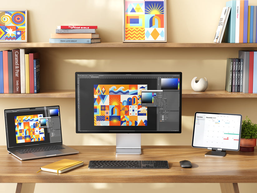 Satechi Slim EX3 - klawiatura BT do trzech urządzeń z przełącznikiem trybu Mac/Windows space black