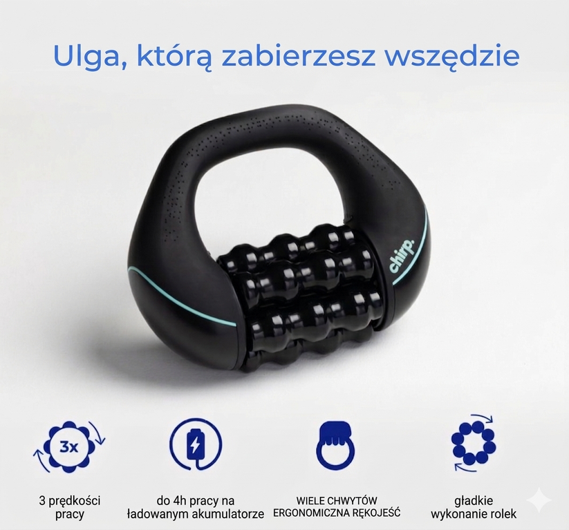 Chirp RPM mini - kompaktowy masażer elektryczny