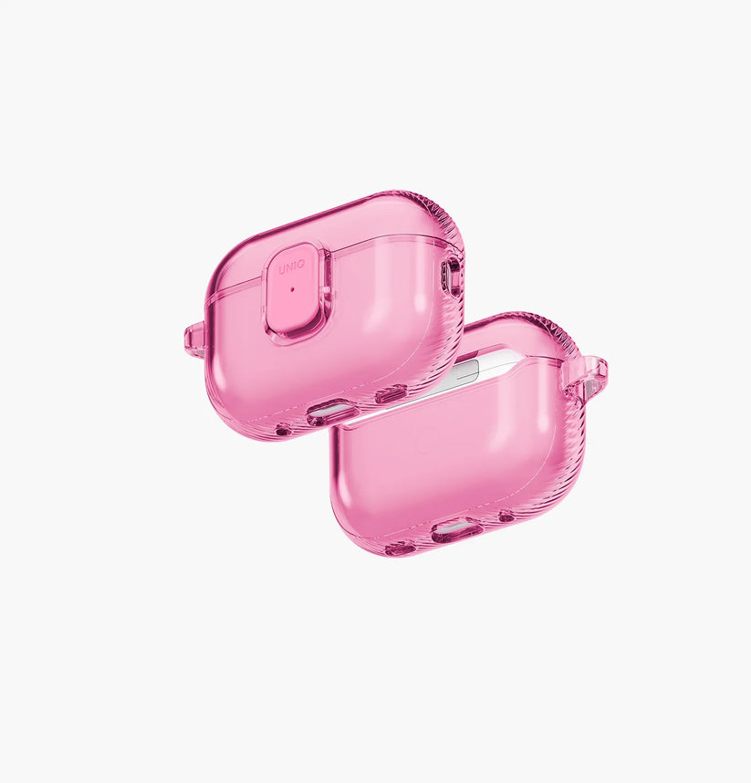 UNIQ Glase Pro Lock - etui do AirPods Pro 3 różowe