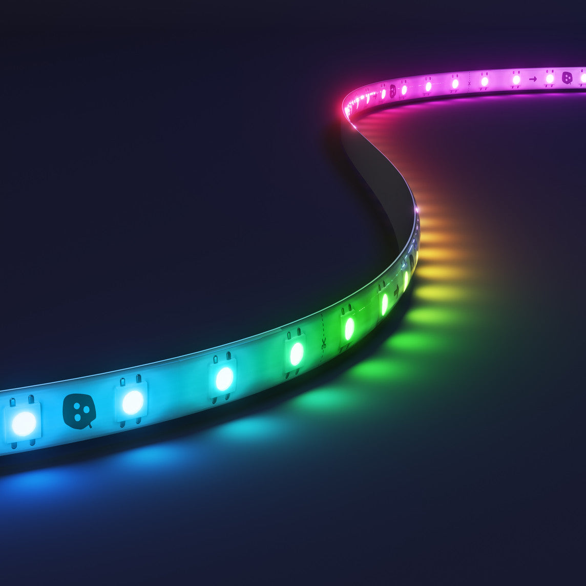 Wielokolorowa inteligentna taśma oświetleniowa - Nanoleaf Essentials Matter Smart Multicolor HD (5 m)
