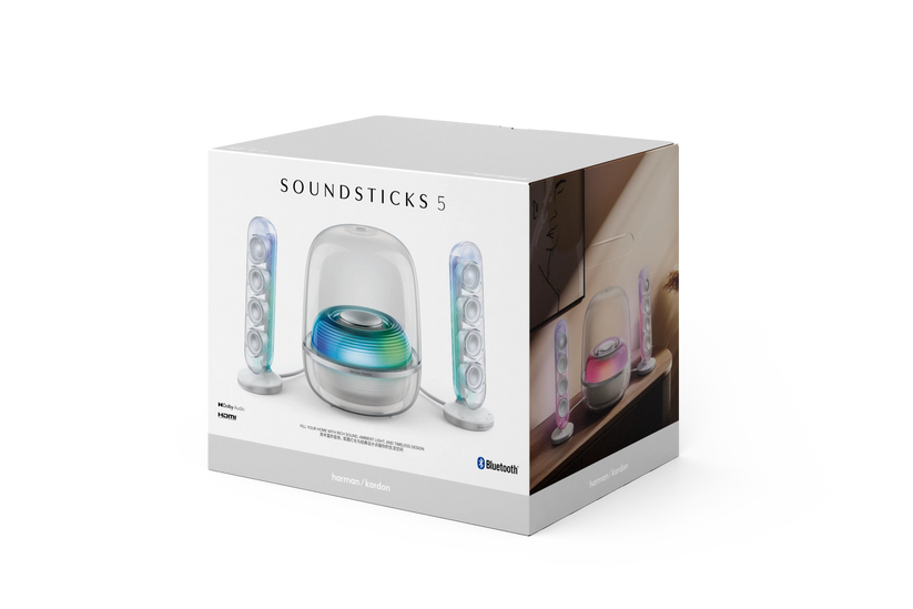 Harman Kardon Soundsticks 5 - bezprzewodowy głośnik biały