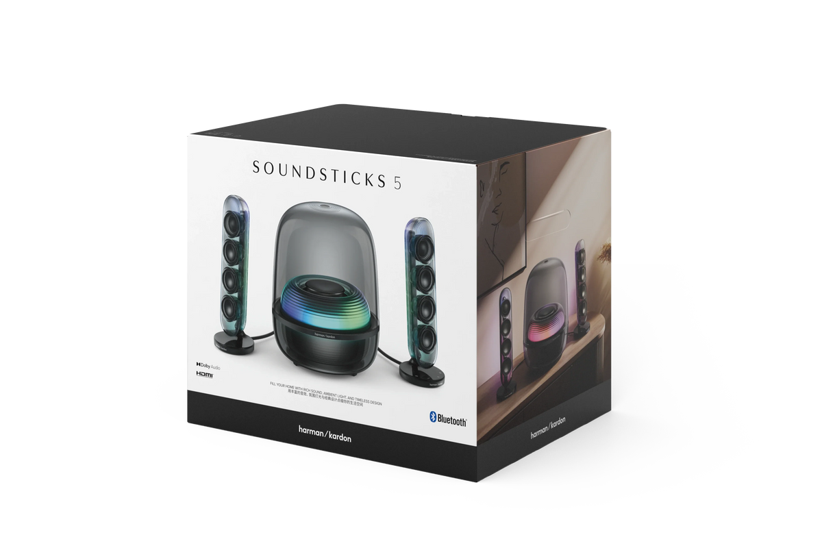 Harman Kardon Soundsticks 5 - bezprzewodowy głośnik czarny