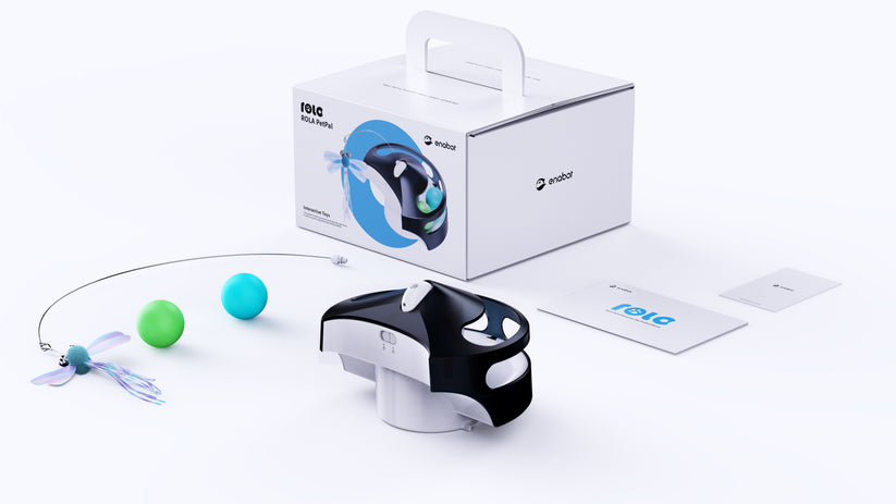 EnaBot Rola PetPal Interactive Toy - interaktywny moduł zabaw dla psa i kota do robota PetPal