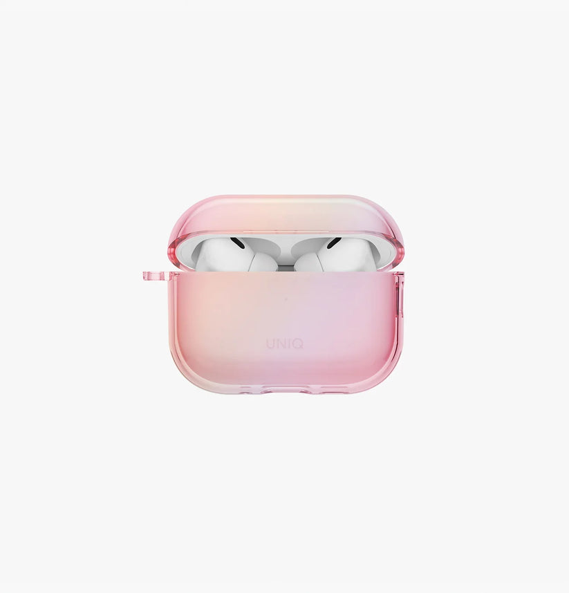 UNIQ Iridescia Hang Case - etui do AirPods Pro 3 pink prism