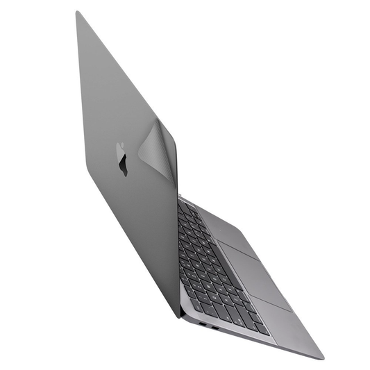 JCPal MacGuard 2in1 Skin Set - Folia do MacBook Air 13" M1 Silver