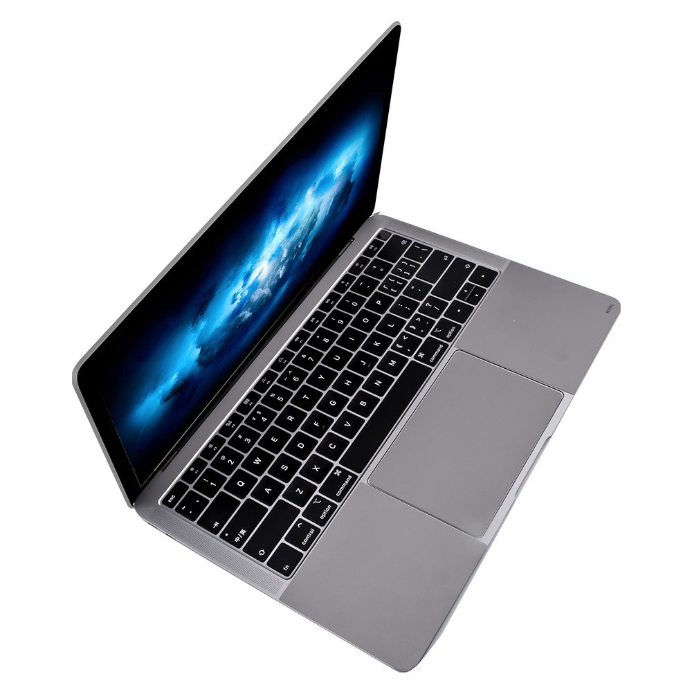 JCPal MacGuard 2in1 Skin Set - Folia do MacBook Air 13" M1 Silver