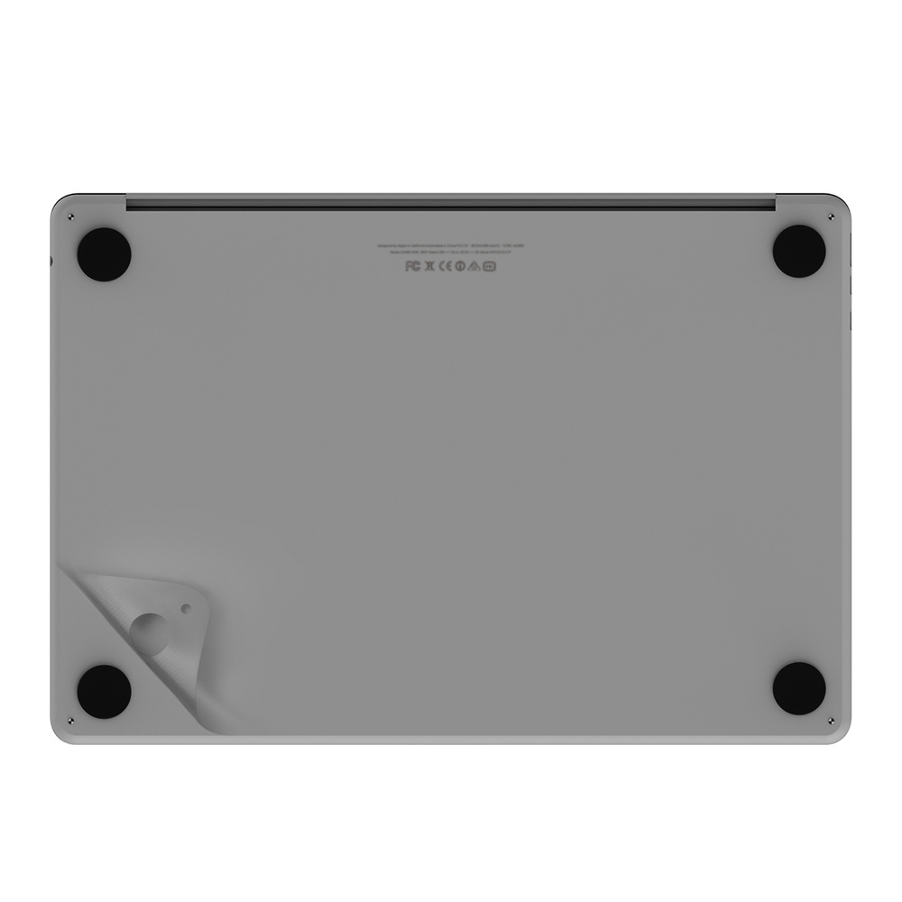 JCPal MacGuard 2in1 Skin Set do MacBook Air 13" M2 M3 M4 Space Grey