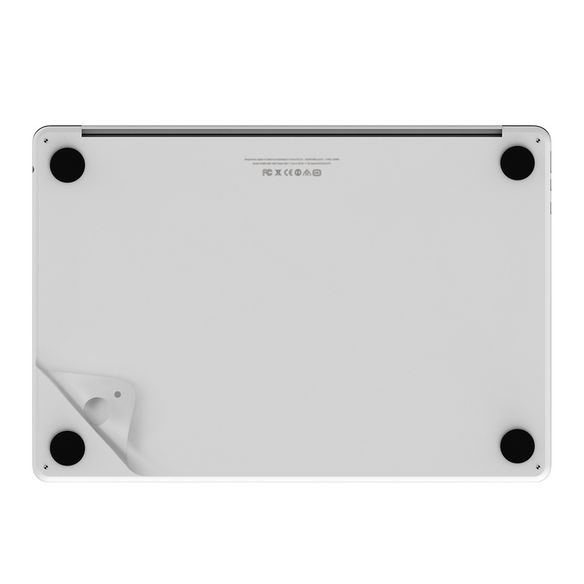 JCPal MacGuard 2in1 Skin Set do MacBook Air 13" M2 M3 M4 Silver
