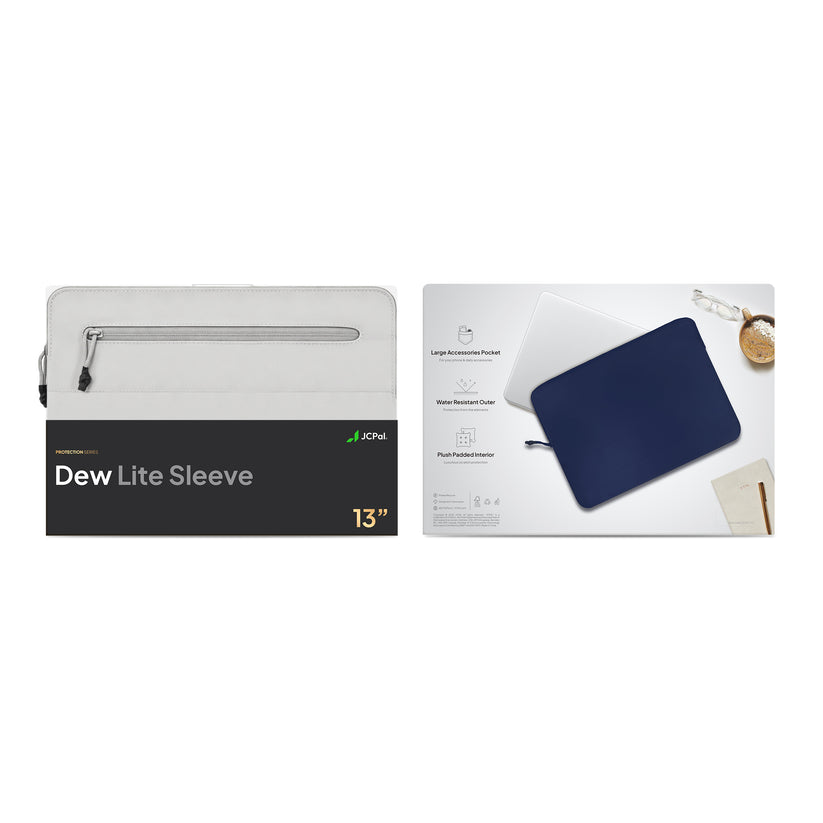 JCPal Dew Lite Sleeve - etui do MacBook 13" Neo srebrne
