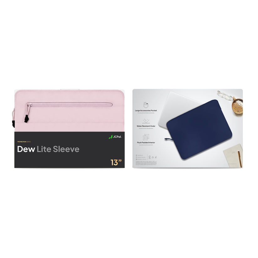 JCPal Dew Lite Sleeve - etui do MacBook 13" Neo różowe