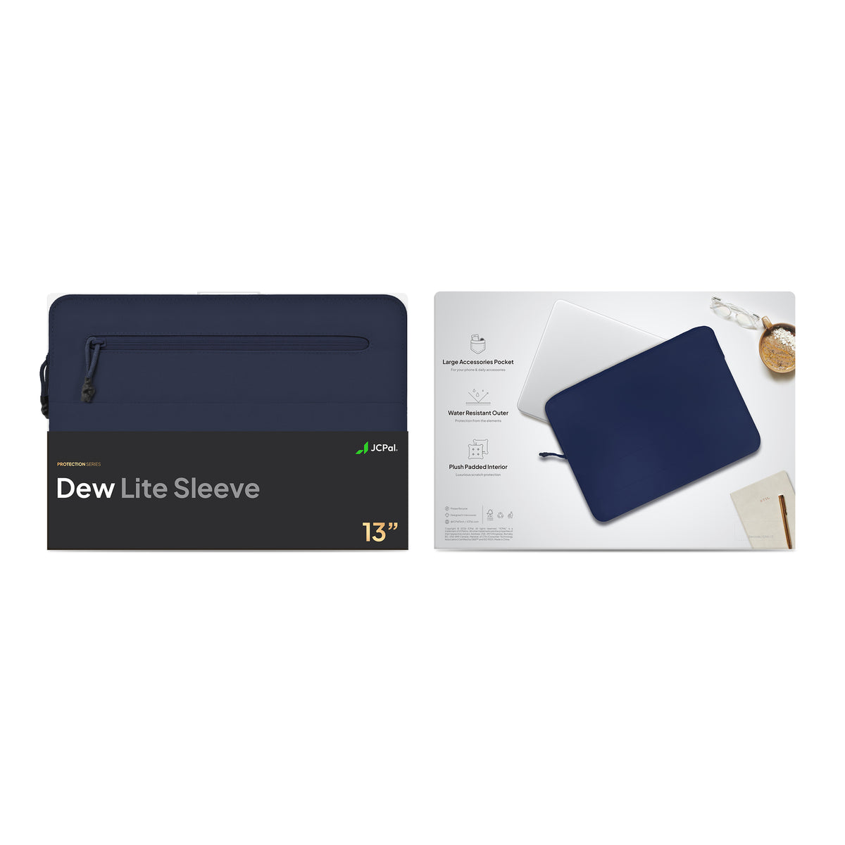 JCPal Dew Lite Sleeve - etui do MacBook 13" Neo indygo