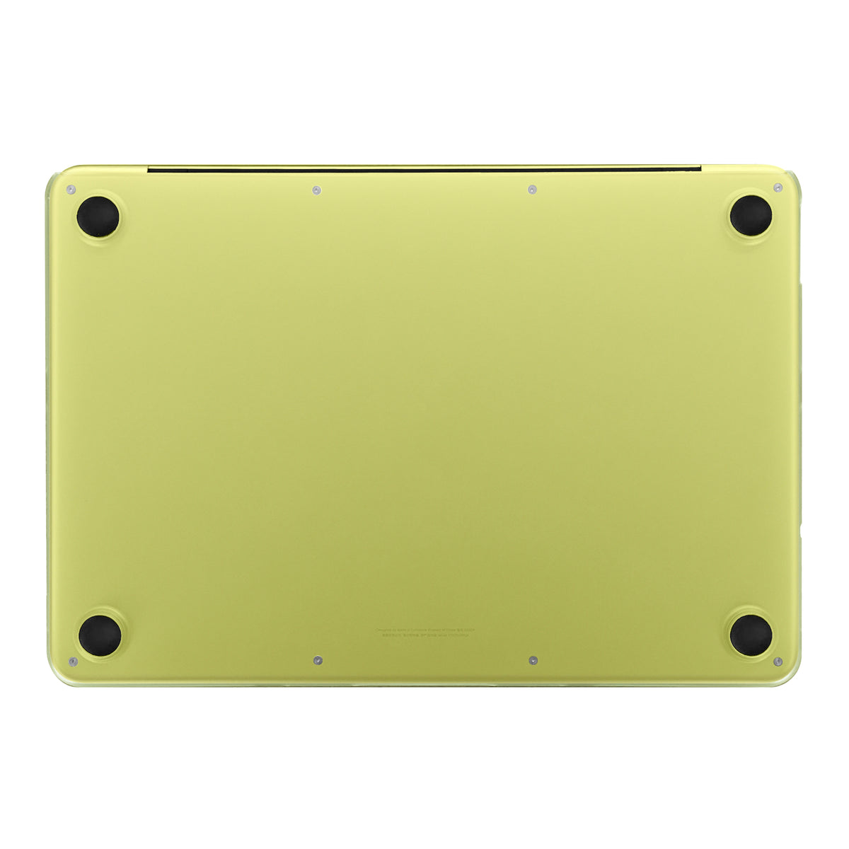 JCPal MacGuard Lite Protective Case - etui hardshell do MacBook Neo 13" żółte matowe