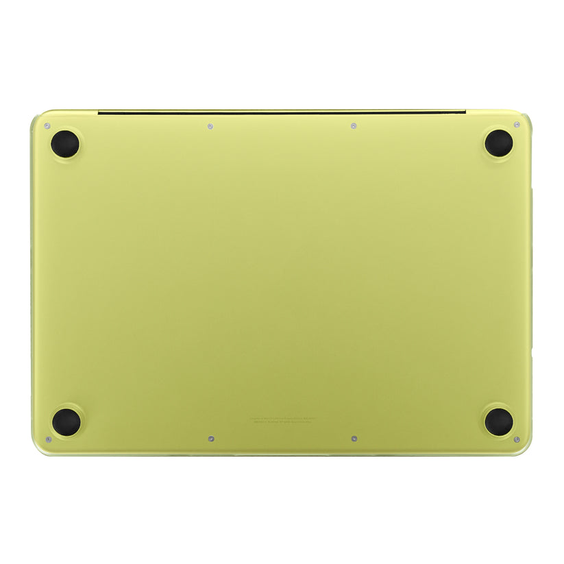 JCPal MacGuard Lite Protective Case - etui hardshell do MacBook Neo 13" żółte matowe