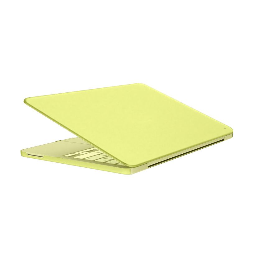 JCPal MacGuard Lite Protective Case - etui hardshell do MacBook Neo 13" żółte matowe