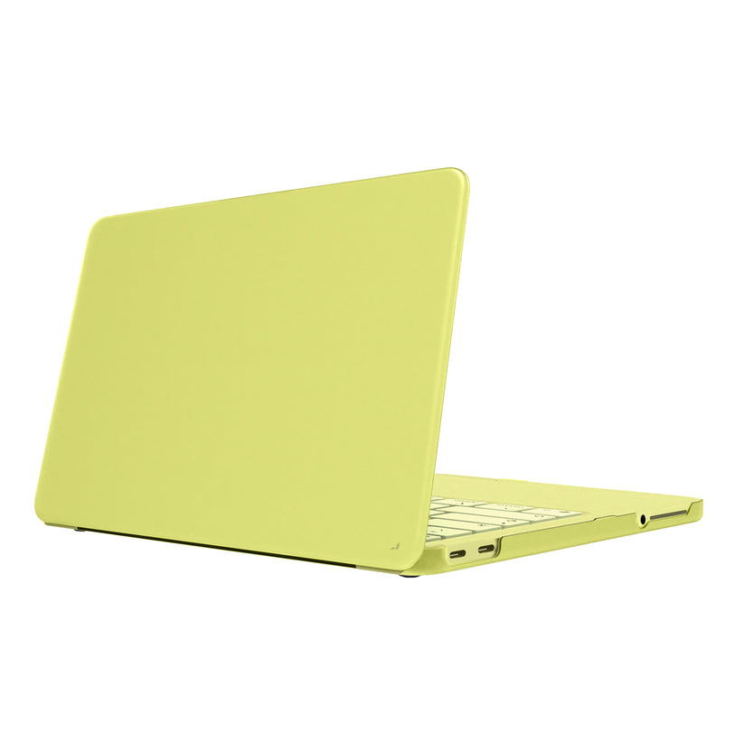JCPal MacGuard Lite Protective Case - etui hardshell do MacBook Neo 13" żółte matowe