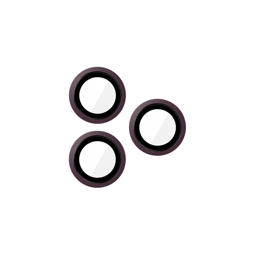 JCPal Preserver Camera Lens Protector - osłony na obiektywy do iPhone 18 Pro / 18 Pro Max wiśniowe