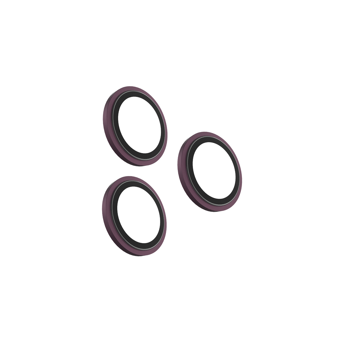 JCPal Preserver Camera Lens Protector - osłony na obiektywy do iPhone 18 Pro / 18 Pro Max wiśniowe