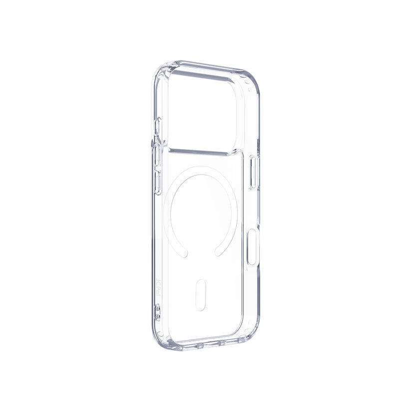 JCPal DualPro MagSafe Compatible Case - etui MagSafe do iPhone 18 Pro / 17 Pro przezroczyste