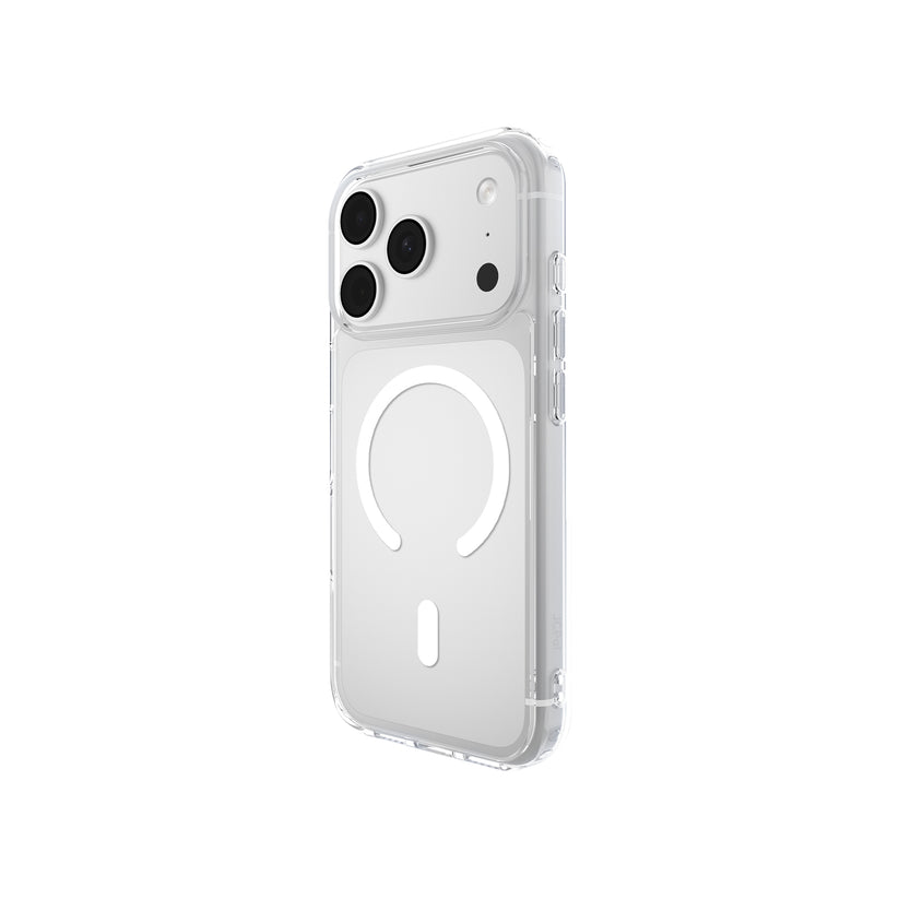 JCPal DualPro MagSafe Compatible Case - etui MagSafe do iPhone 18 Pro / 17 Pro przezroczyste