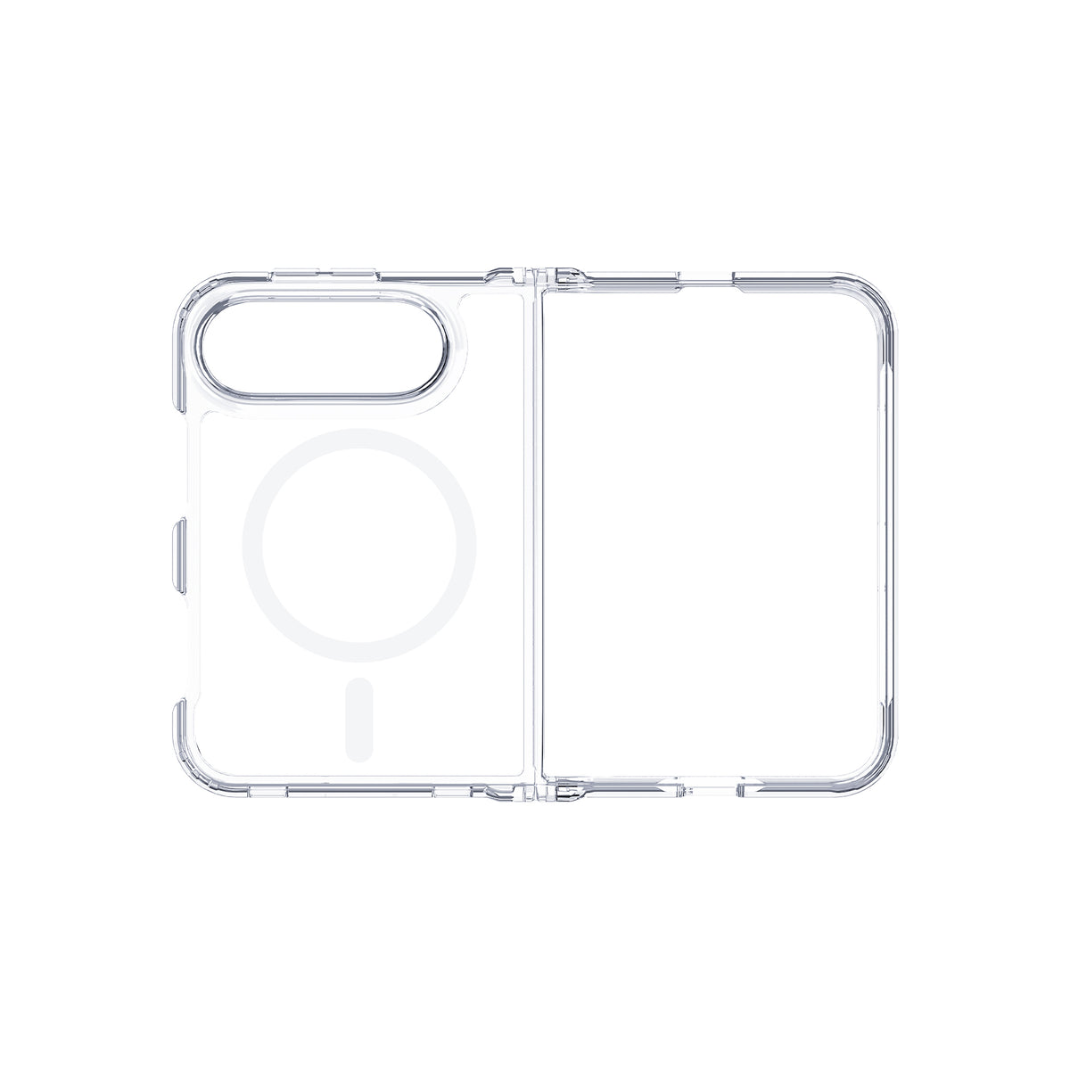 JCPal DualPro MagSafe Compatible Case - etui MagSafe do iPhone Duo przezroczyste