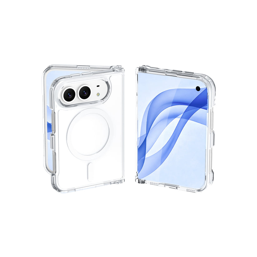JCPal DualPro MagSafe Compatible Case - etui MagSafe do iPhone Duo przezroczyste
