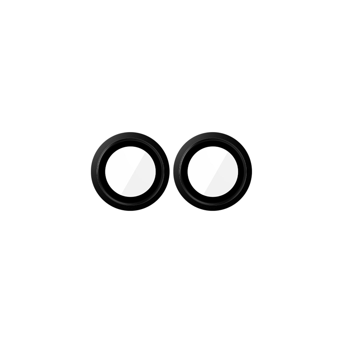 JCPal Preserver Camera Lens Protector - osłony na obiektywy do iPhone Duo czarne