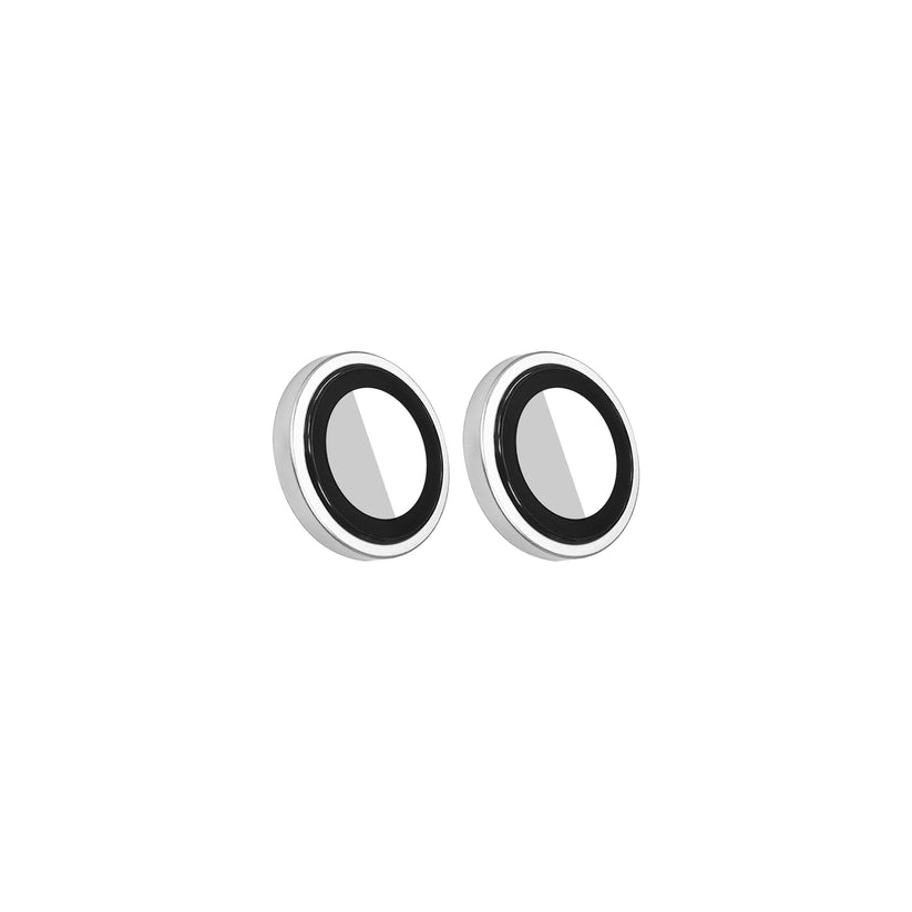 JCPal Preserver Camera Lens Protector - osłony na obiektywy do iPhone Duo srebrne