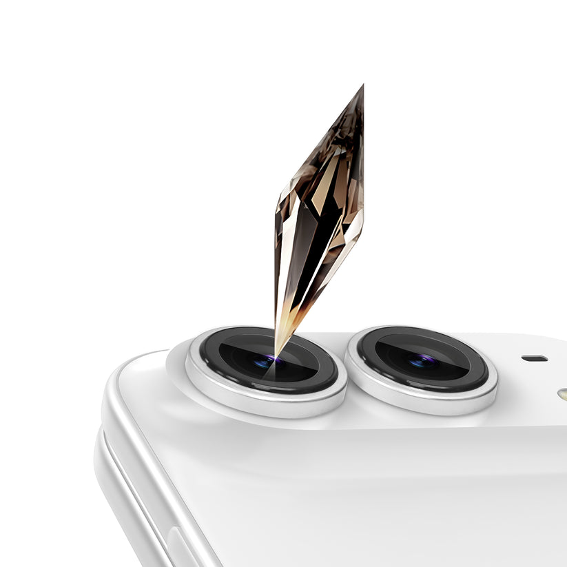 JCPal Preserver Camera Lens Protector - osłony na obiektywy do iPhone Duo srebrne