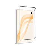 JCPal Preserver Privacy Tempered Glass Screen Protector - prywatyzujące szkło hartowane do iPhone Duo czarna ramka