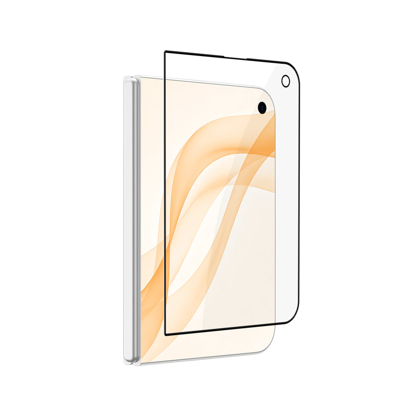 JCPal Preserver Privacy Tempered Glass Screen Protector - prywatyzujące szkło hartowane do iPhone Duo czarna ramka
