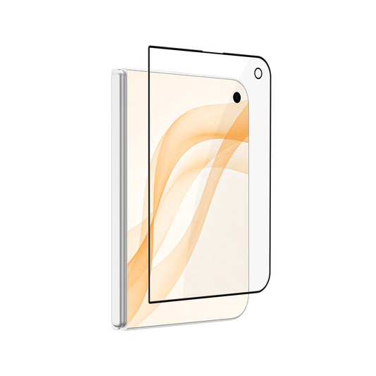 JCPal Preserver Privacy Tempered Glass Screen Protector - prywatyzujące szkło hartowane do iPhone Duo czarna ramka