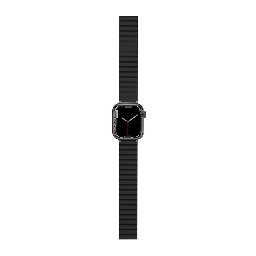 JCPal FlexForm - pasek Apple Watch 38 40 41 42 mm czarny pomarańczowy