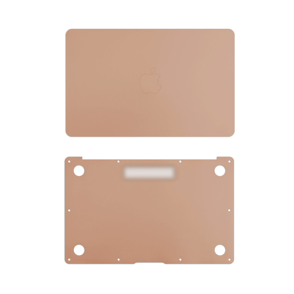 JCPal MacGuard 2in1 Skin Set - Folia do MacBook Air 13" M1 Gold