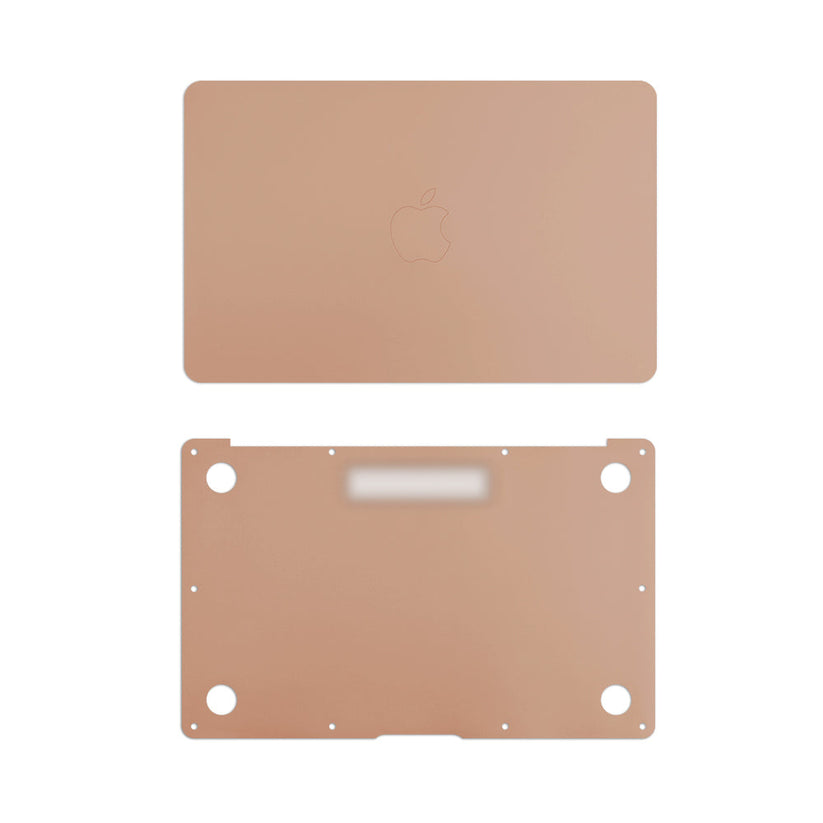 JCPal MacGuard 2in1 Skin Set - Folia do MacBook Air 13" M1 Gold